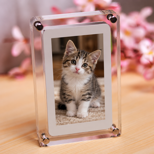 Digital Photo & Video Frame with Sound – Personalized Gift