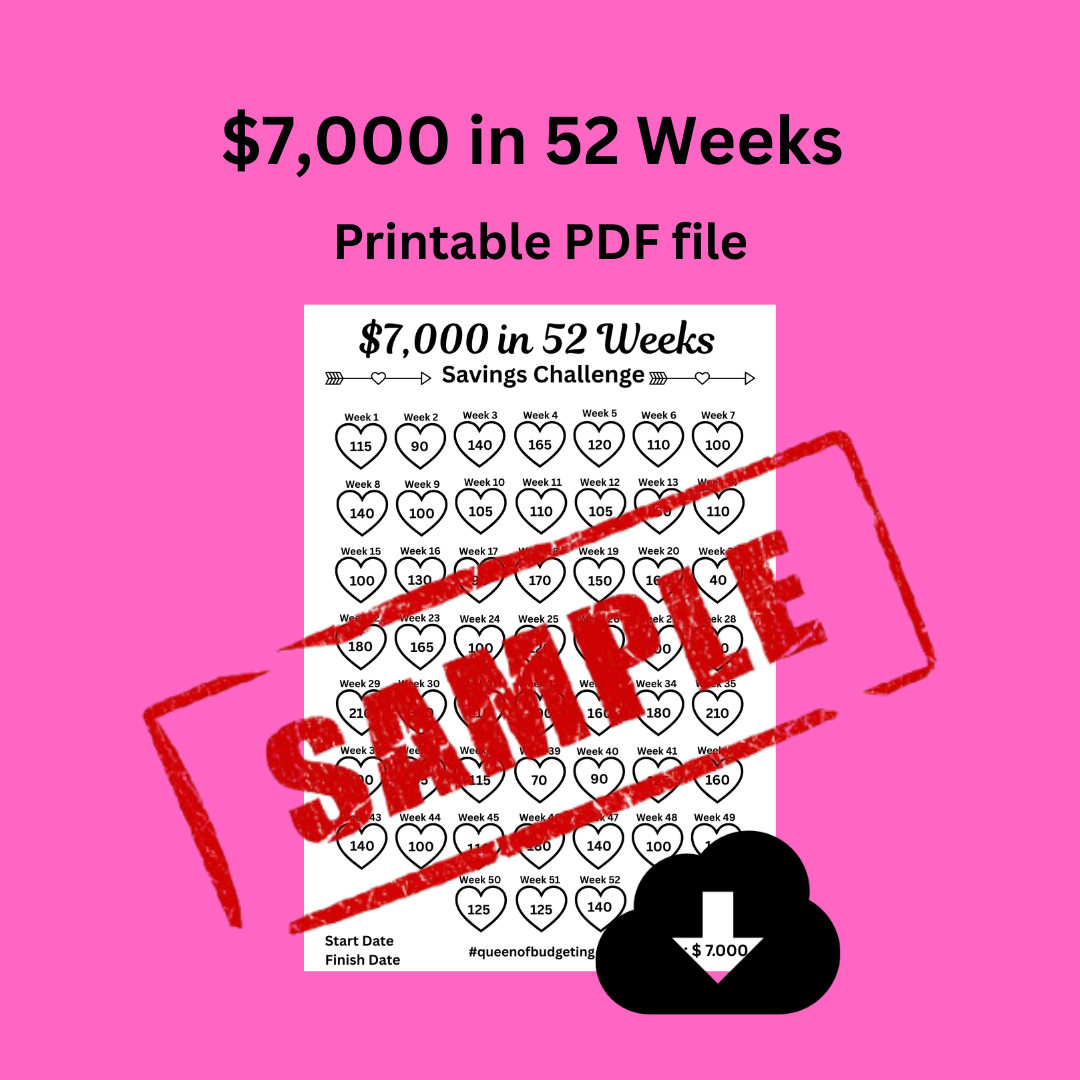 $7,000 in 52 Weeks