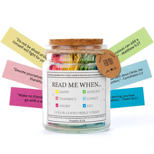 Scripture Verse Jar Christian Gift
