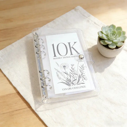 Ultimate 12 Month Savings Challenge Binder with Cash Envelopes