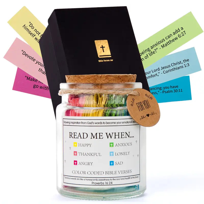 Scripture Verse Jar Christian Gift