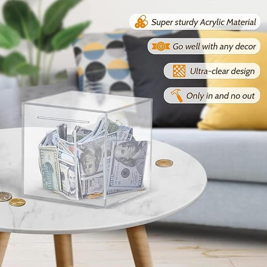 Acrylic Savings Box