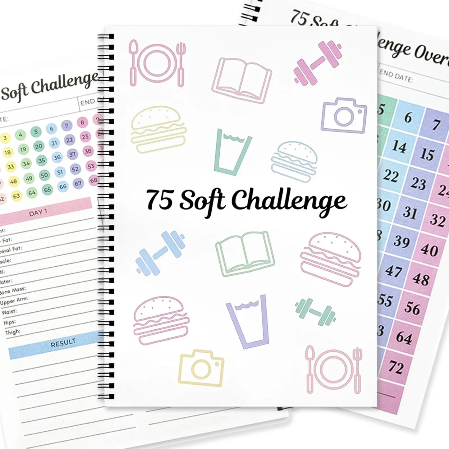 75 Soft Challenge Journal & Planner