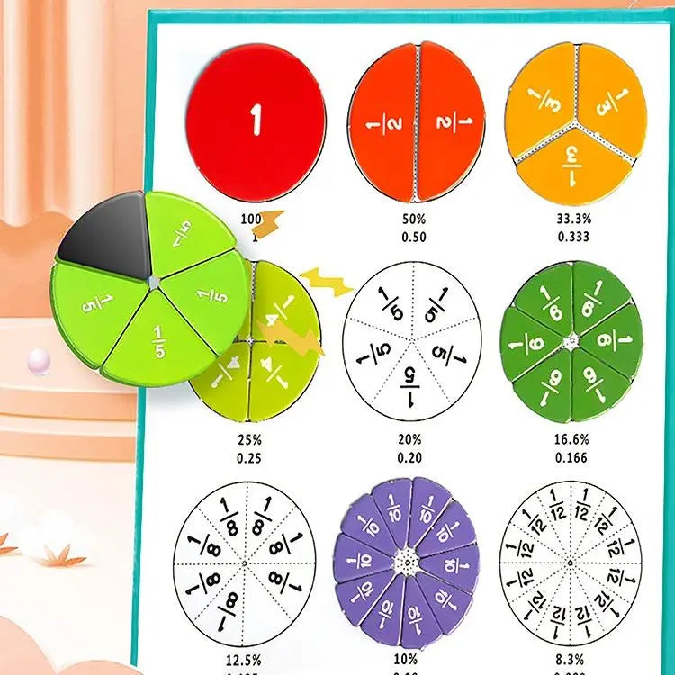 Magnetic Fraction Learning Book™