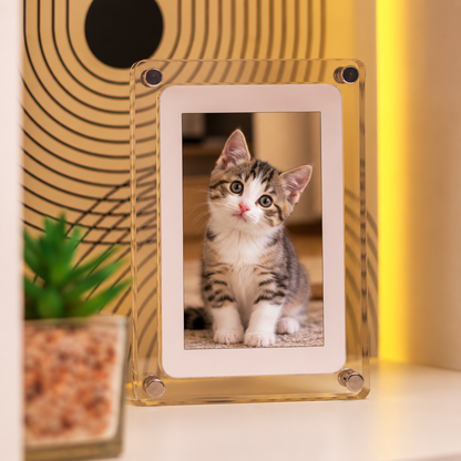 Digital Photo & Video Frame with Sound – Personalized Gift
