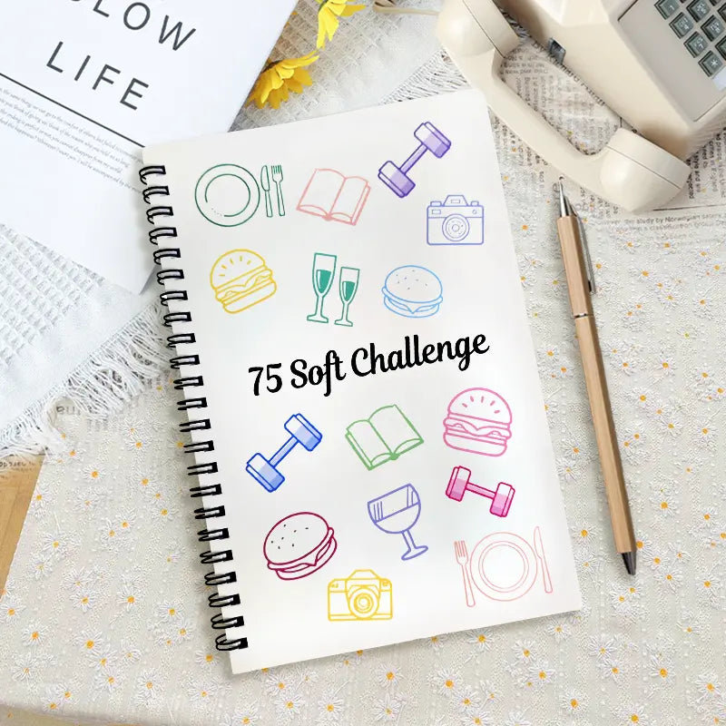 75 Soft Challenge Journal & Planner